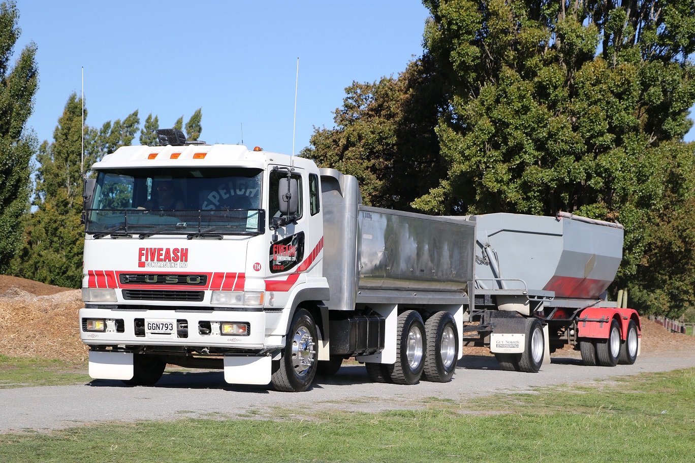 aggregate delivery chch